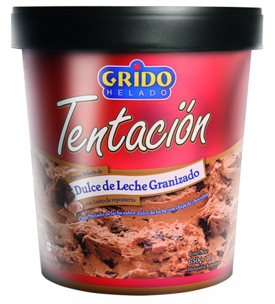 Tentación de Dulce de Leche Granizado